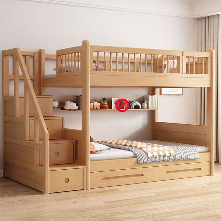 سرير بدورين بادراج